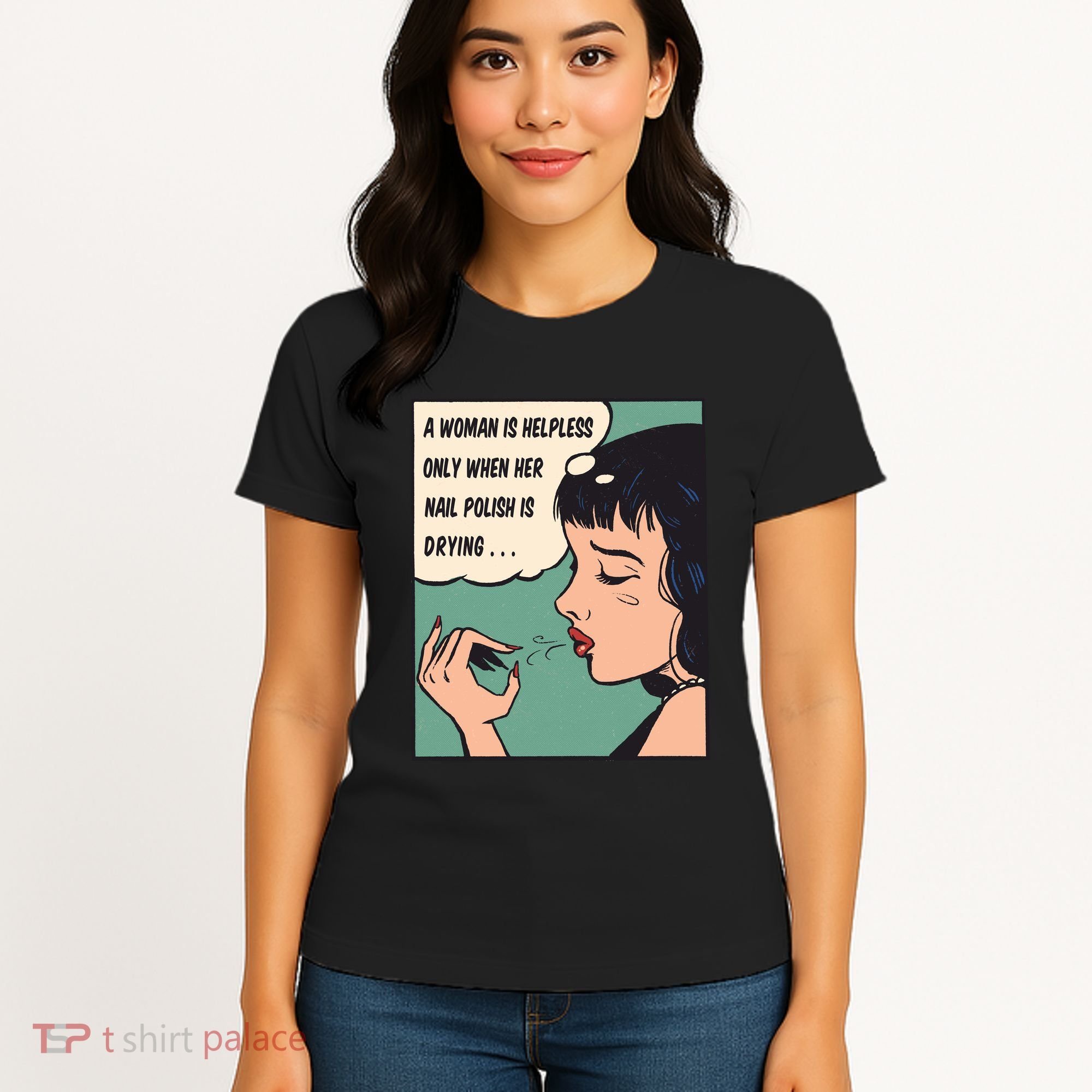 Pop Art Nail Polish Women's T-Shirt