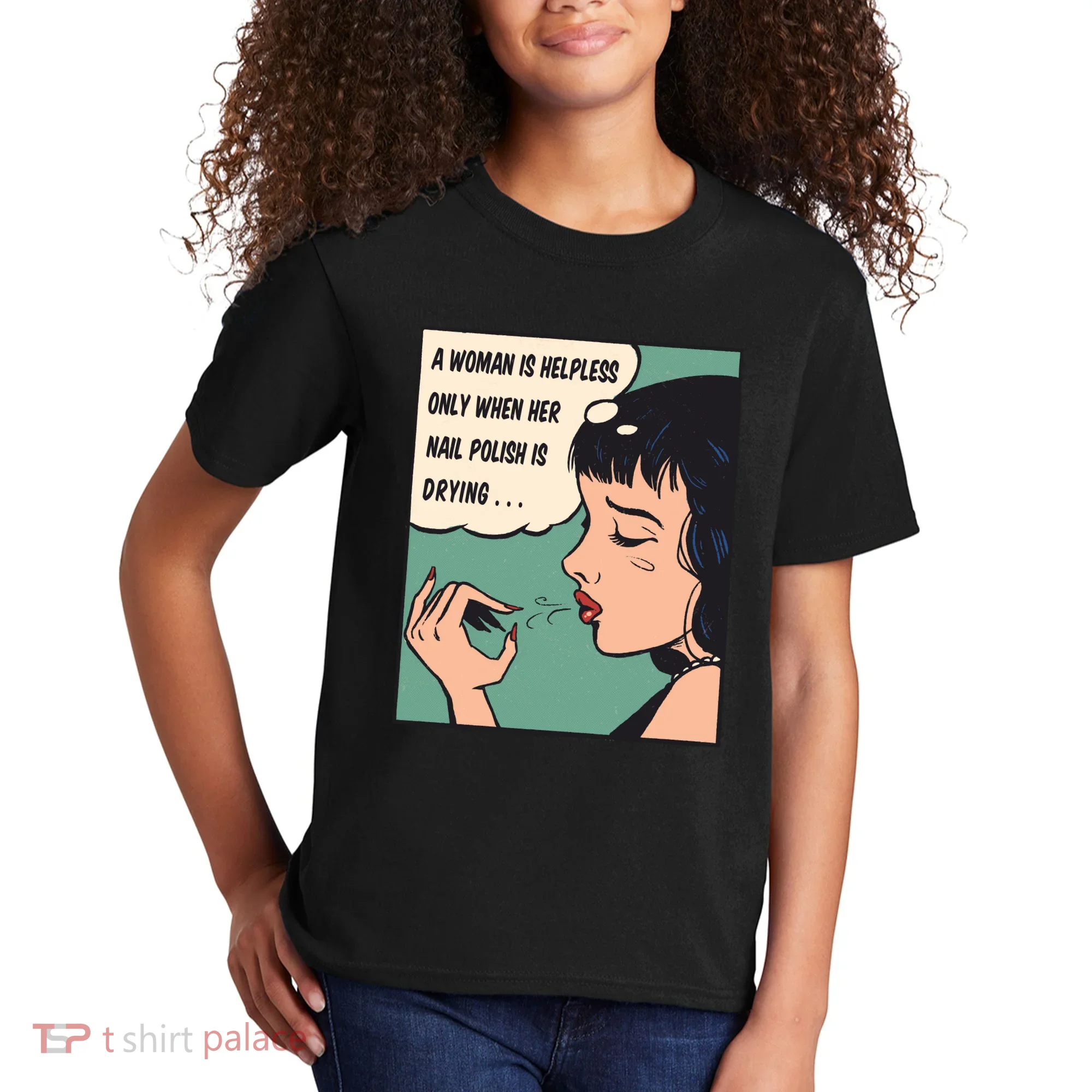 Pop Art Nail Polish Kids T-Shirt