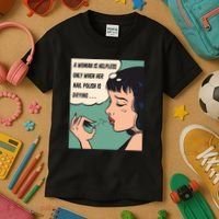 Pop Art Nail Polish Kids T-Shirt thumb 3