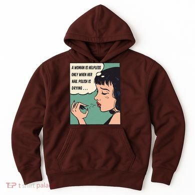 Pop Art Nail Polish Hoodie