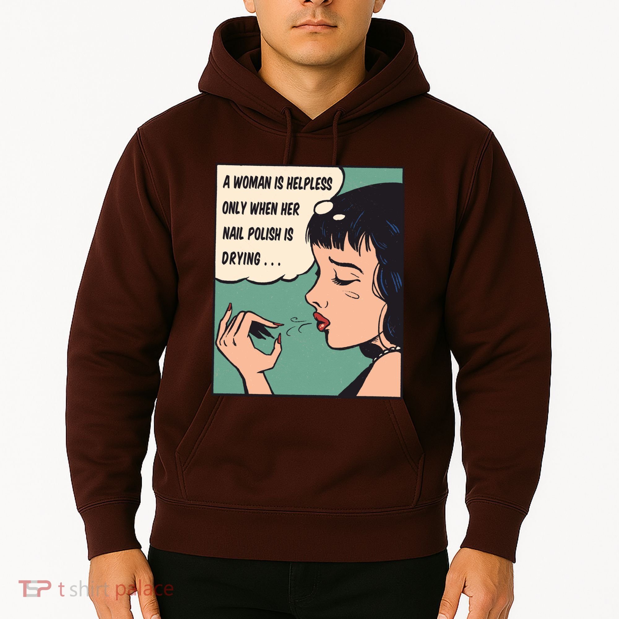 Pop Art Nail Polish Hoodie