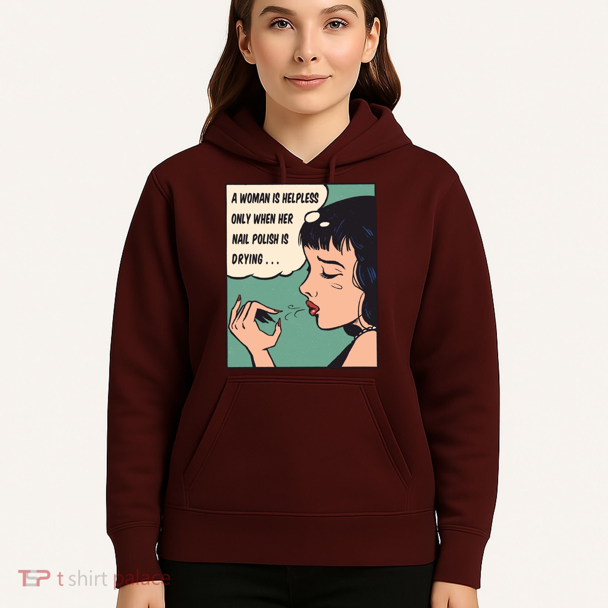 Pop Art Nail Polish Hoodie