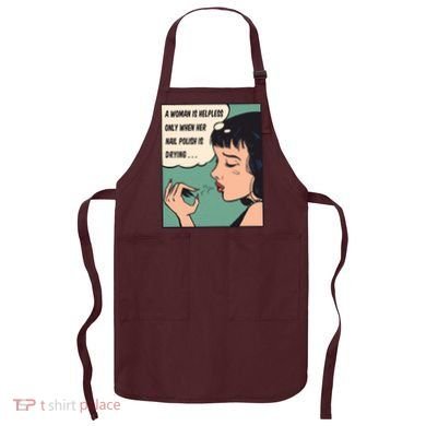 Pop Art Nail Polish Apron