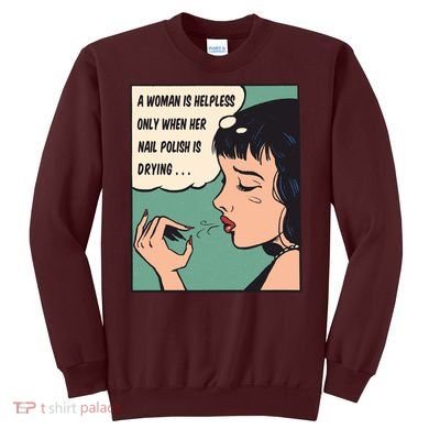 Pop Art Nail Polish Sweatshirt