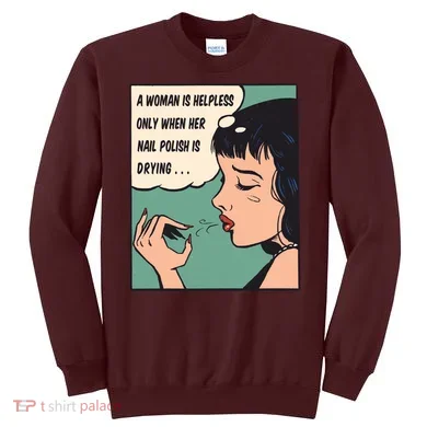 Pop Art Nail Polish Sweatshirt