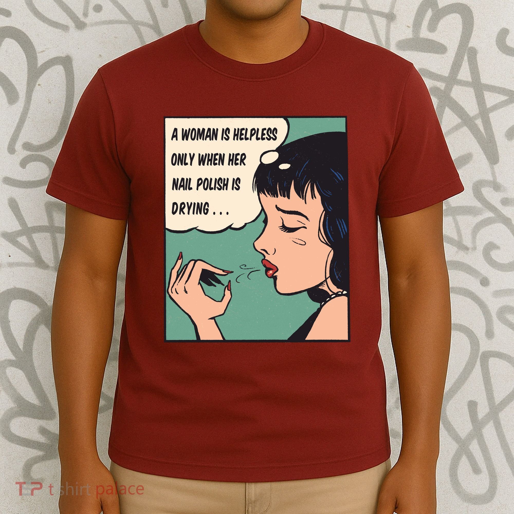 Pop Art Nail Polish T-Shirt