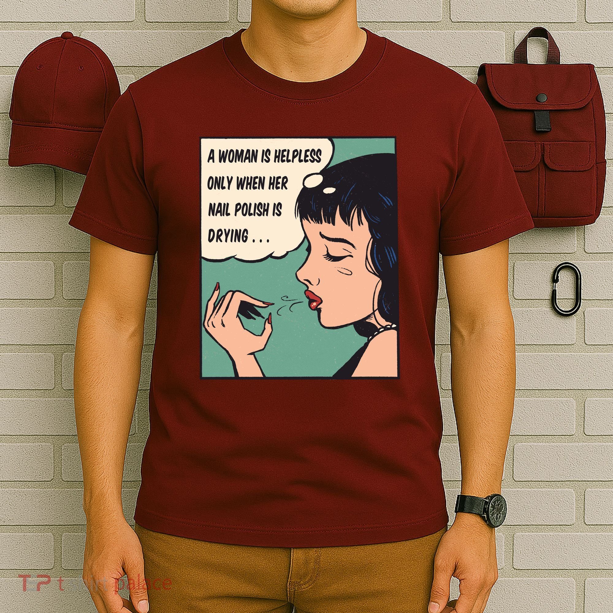 Pop Art Nail Polish T-Shirt