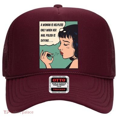 Pop Art Nail Polish Hat