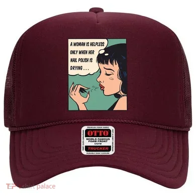 Pop Art Nail Polish Hat