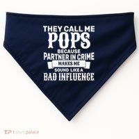 Pop Bad Influences USA-Made Doggie Bandana thumb 0