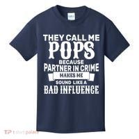 Pop Bad Influences Kids T-Shirt thumb 0
