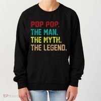 Pop Pop The Man The Myth The Legend Women's Sweatshirt thumb 0