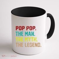 Pop Pop The Man The Myth The Legend Coffee Mug thumb 1