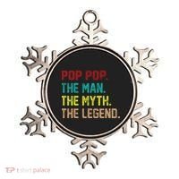 Pop Pop The Man The Myth The Legend Ornament thumb 0