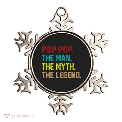 Pop Pop The Man The Myth The Legend Ornament