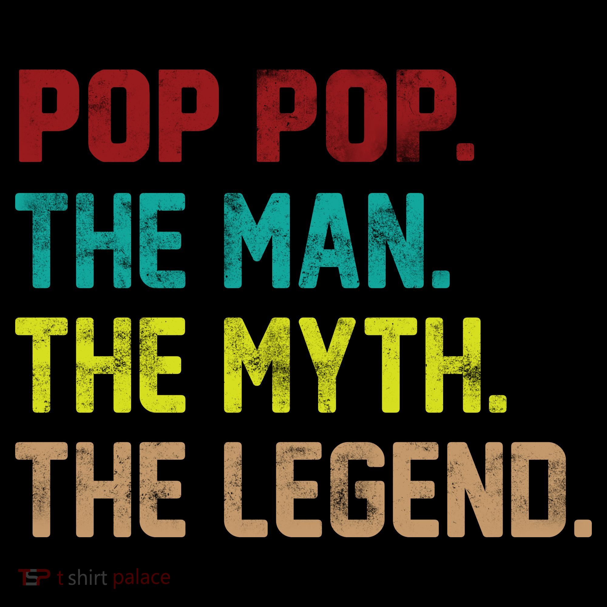 Pop Pop The Man The Myth The Legend Ornament