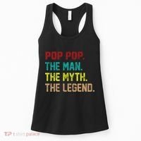 Pop Pop The Man The Myth The Legend Women's Tank Top thumb 0