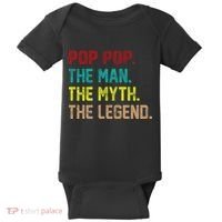 Pop Pop The Man The Myth The Legend Baby Bodysuit thumb 0