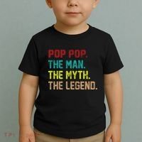 Pop Pop The Man The Myth The Legend Toddler T-Shirt thumb 2