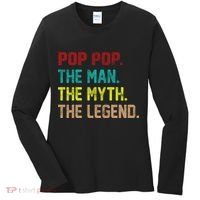Pop Pop The Man The Myth The Legend Women's Long Sleeve Shirt thumb 0