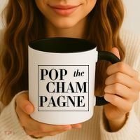 Pop The Champagne  Coffee Mug thumb 3