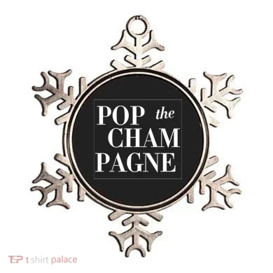 Pop The Champagne  Ornament