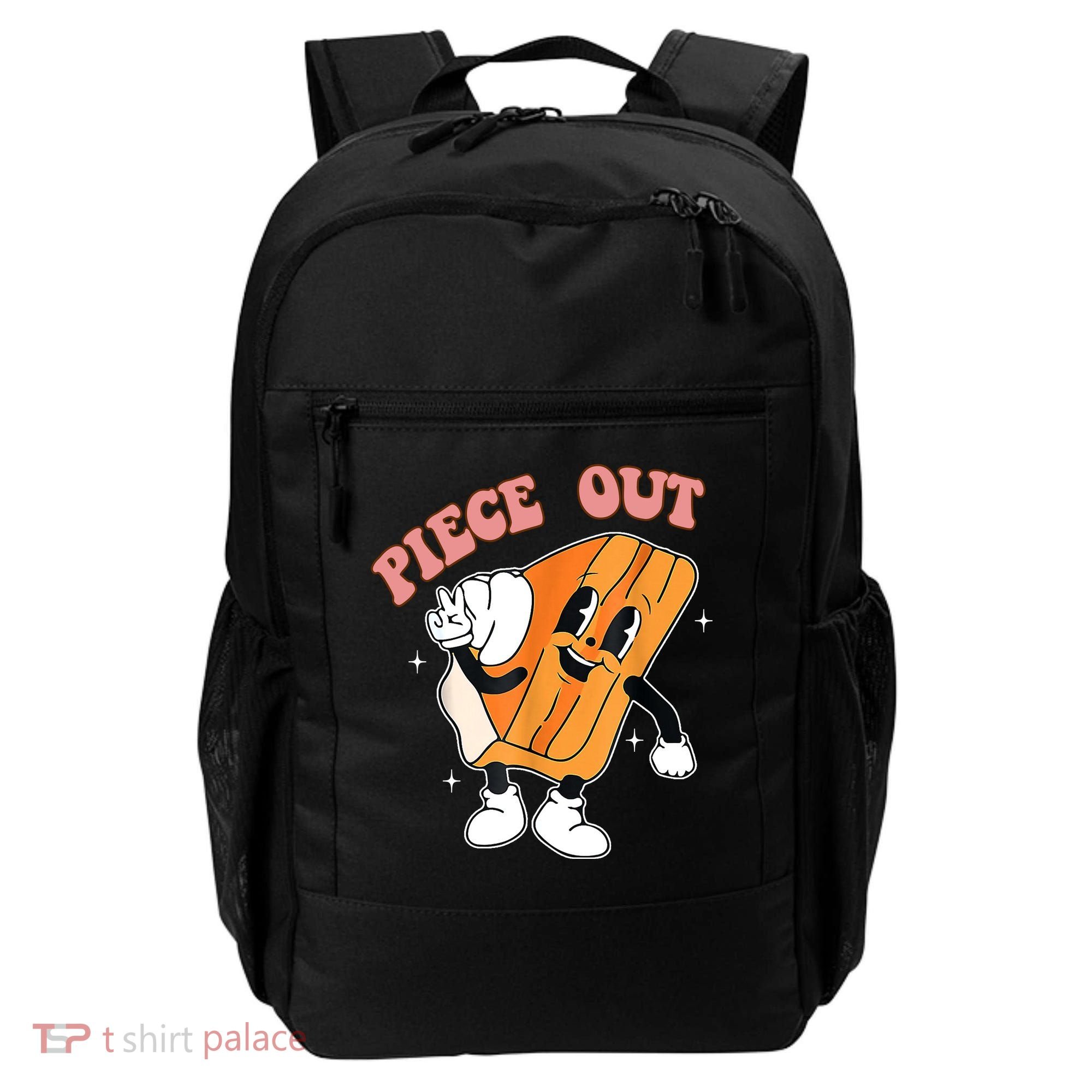 Piece Out Pie Funny Gift Backpack