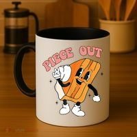 Piece Out Pie Funny Gift Coffee Mug thumb 4