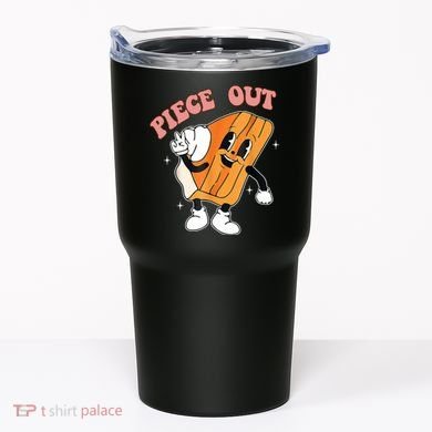 Piece Out Pie Funny Gift Tumbler
