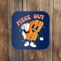 Piece Out Pie Funny Gift Coaster thumb 0