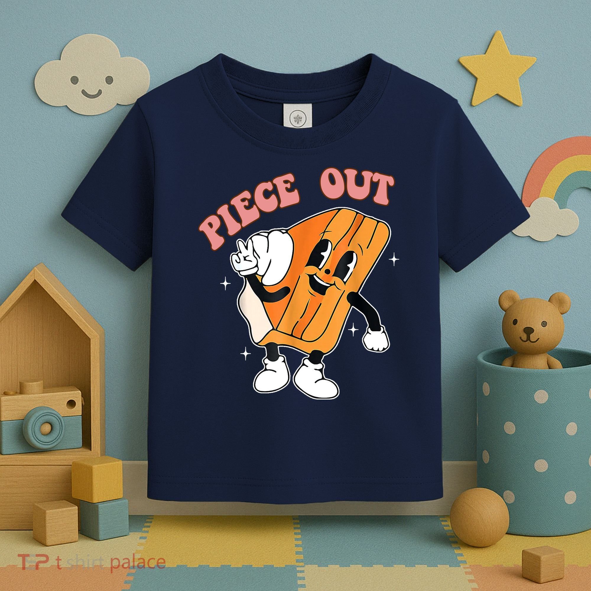 Piece Out Pie Funny Gift Toddler T-Shirt