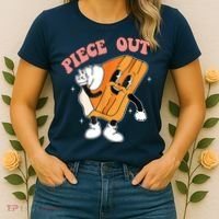 Piece Out Pie Funny Gift Women's T-Shirt thumb 2