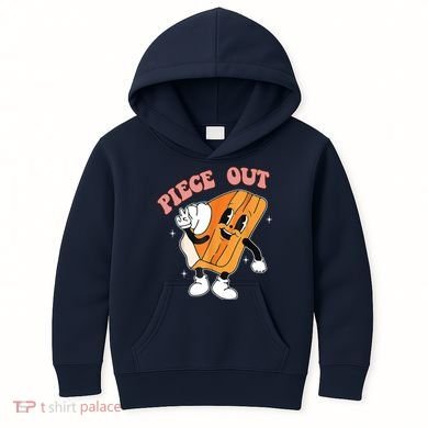 Piece Out Pie Funny Gift Kids Hoodie