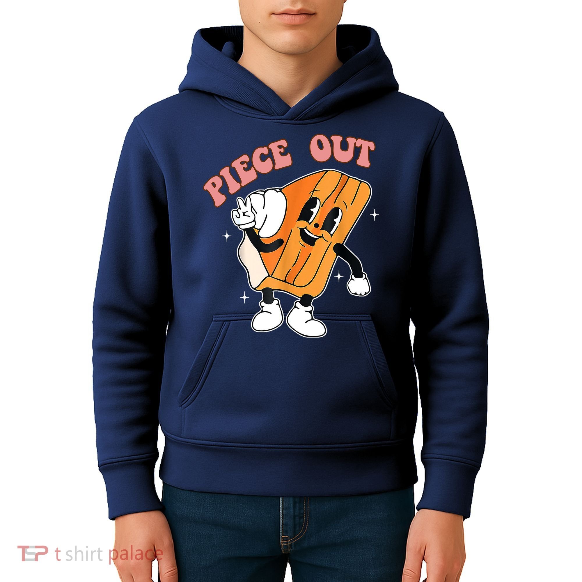 Piece Out Pie Funny Gift Kids Hoodie