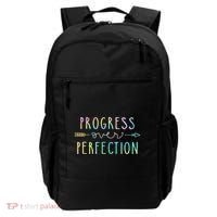 Progress Over Perfection Motivational Gifts Backpack thumb 0