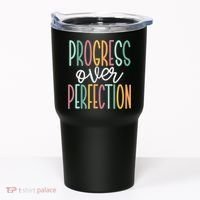 Progress Over Perfection Tumbler thumb 0