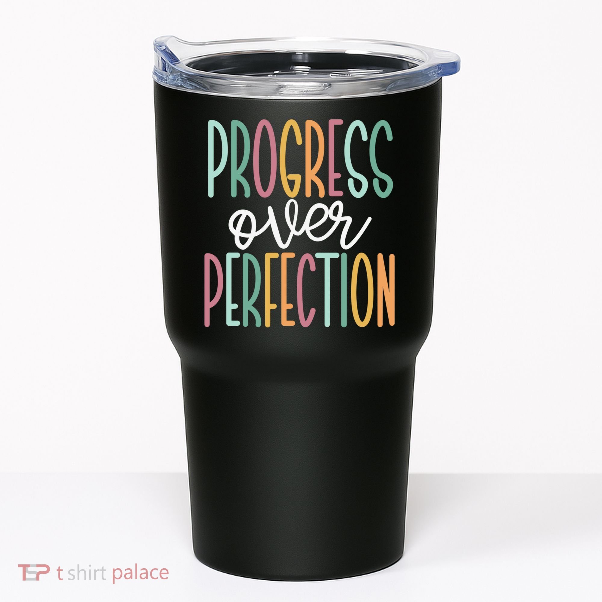 Progress Over Perfection Tumbler