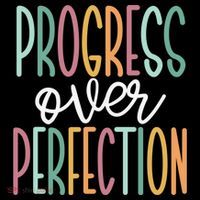 Progress Over Perfection Ornament thumb 1