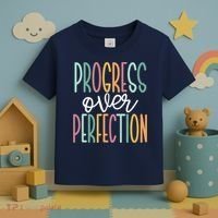 Progress Over Perfection Toddler T-Shirt thumb 3