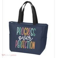 Progress Over Perfection Tote Bag thumb 3