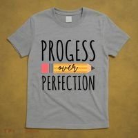 Progress Over Perfection Education Back To School T-Shirt thumb 5