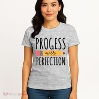 Progress Over Perfection Education Back To School Women's T-Shirt thumb 4