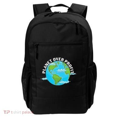 Planet Over Profit Earth Day Environmental Backpack