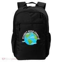 Planet Over Profit Earth Day Environmental Backpack thumb 0