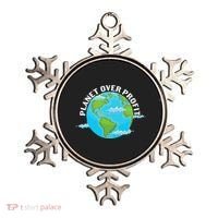 Planet Over Profit Earth Day Environmental Ornament thumb 0
