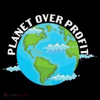 Planet Over Profit Earth Day Environmental Toddler T-Shirt thumb 4