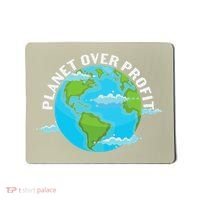 Planet Over Profit Earth Day Environmental Mousepad thumb 0