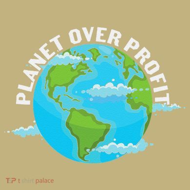 Planet Over Profit Earth Day Environmental Mousepad