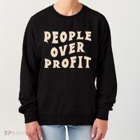People Over Profit  Anticapitalism Women's Sweatshirt thumb 0