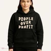People Over Profit  Anticapitalism Hoodie thumb 5